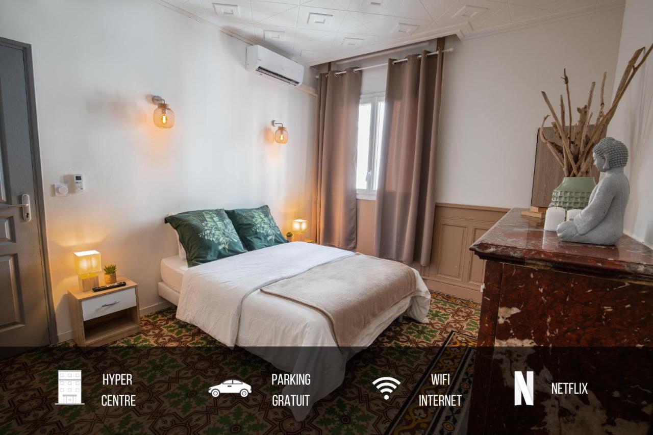 Апартаменты Centre Historique -Free Parking-Wifi-Netflix-Zen&Cosy-SleepntripБезье Экстерьер фото